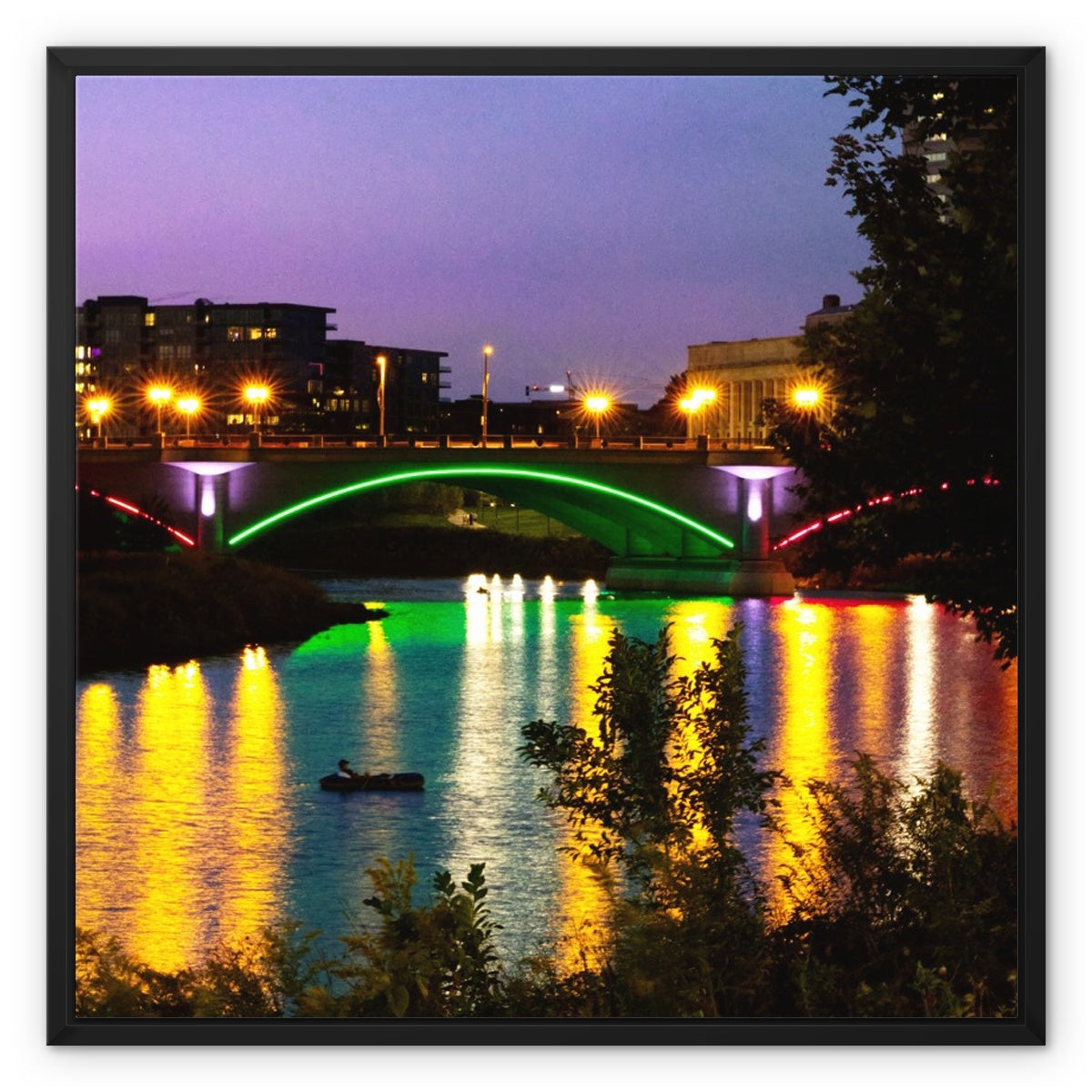 Nights of Columbus Framed Canvas