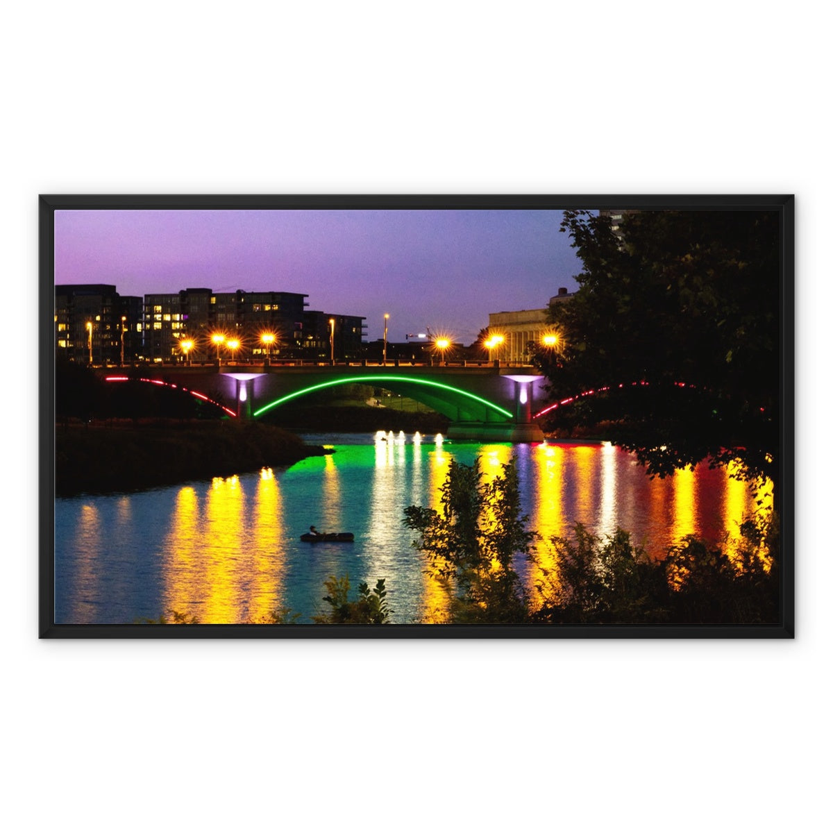 Nights of Columbus Framed Canvas