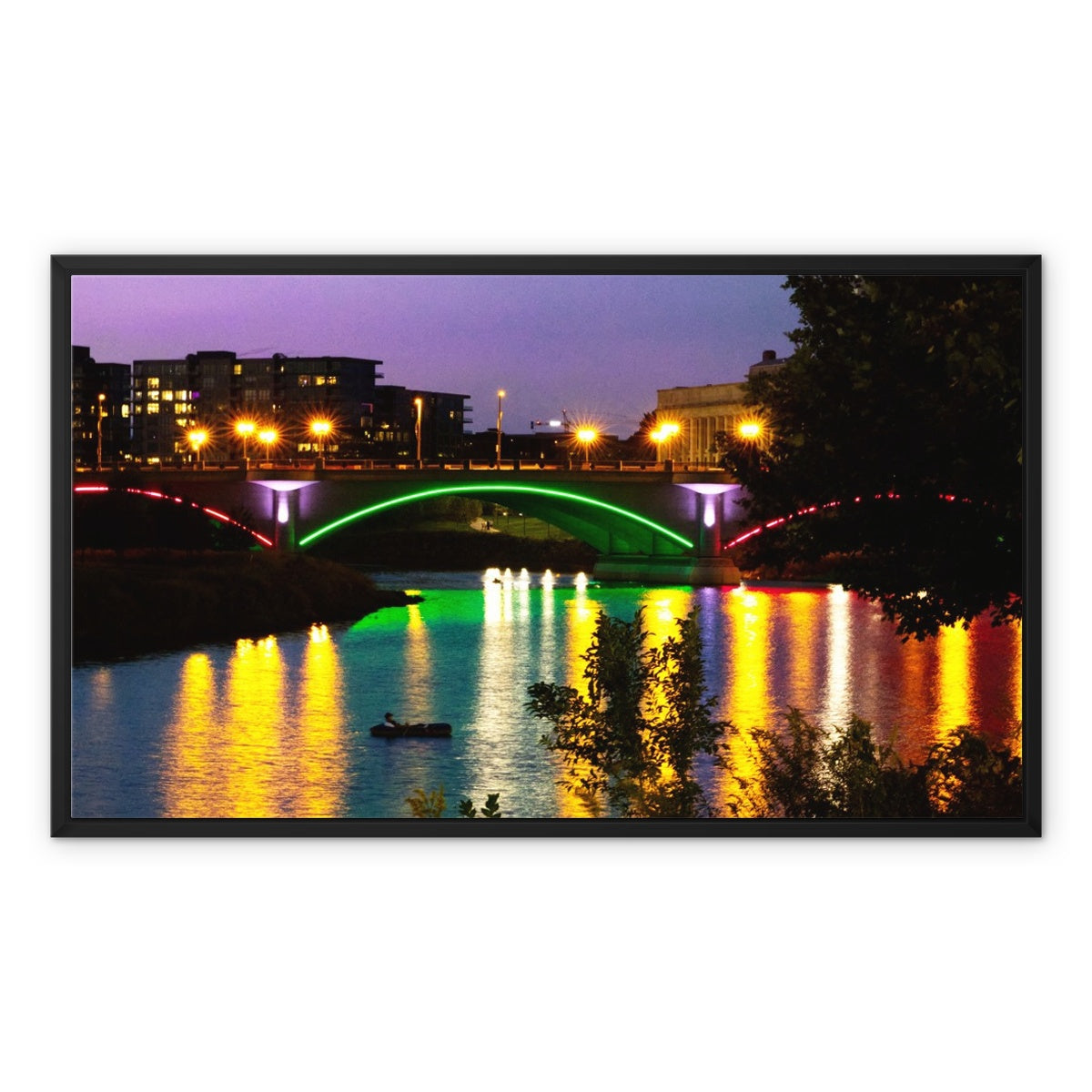 Nights of Columbus Framed Canvas