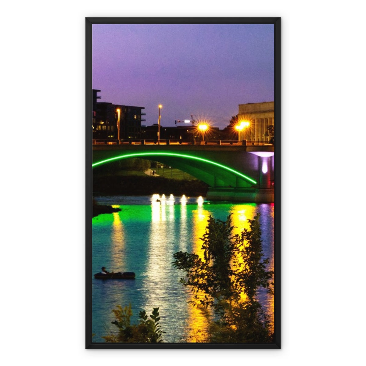 Nights of Columbus Framed Canvas