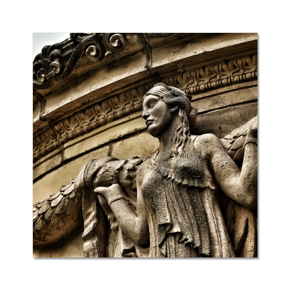 Woman In Stone C-Type Print