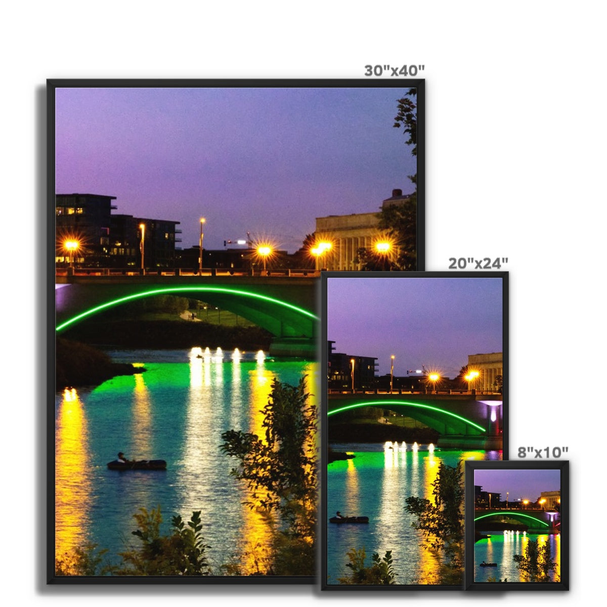 Nights of Columbus Framed Canvas