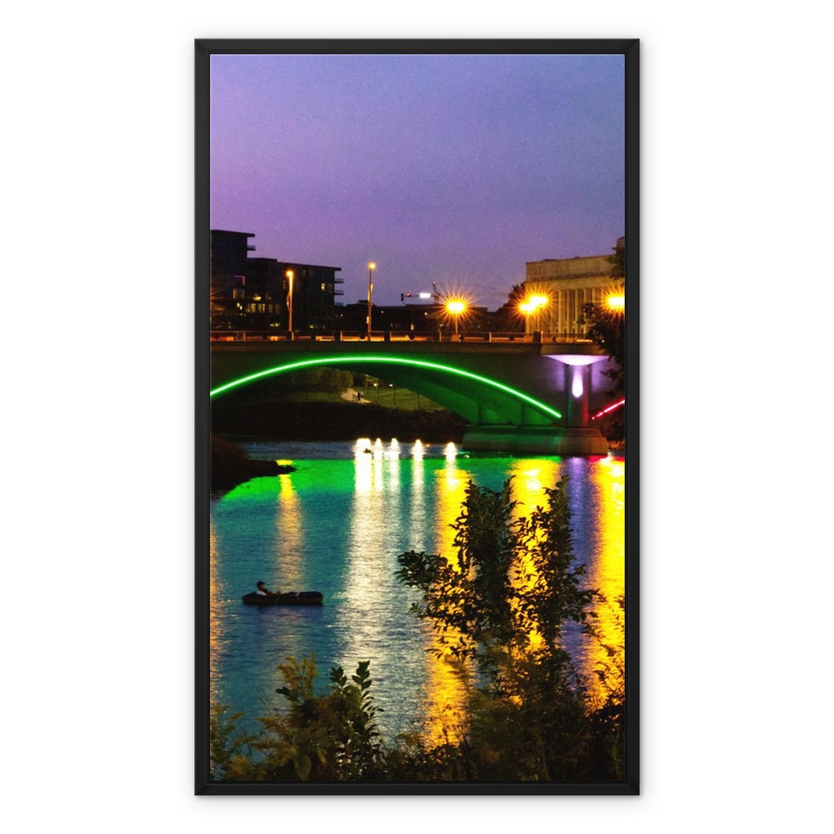 Nights of Columbus Framed Canvas