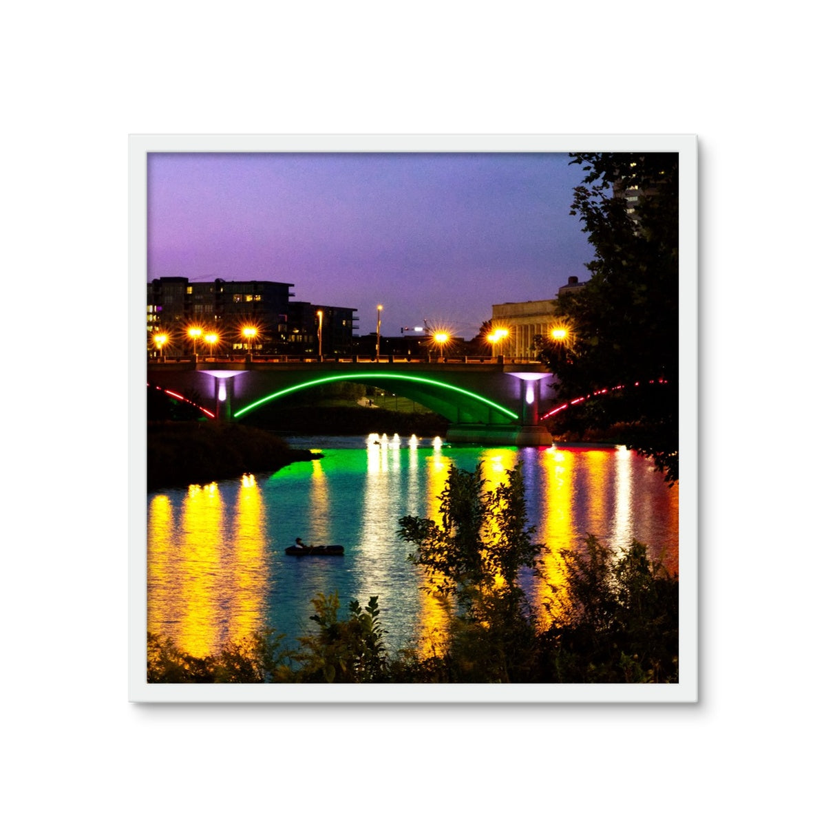 Nights of Columbus Framed Photo Tile