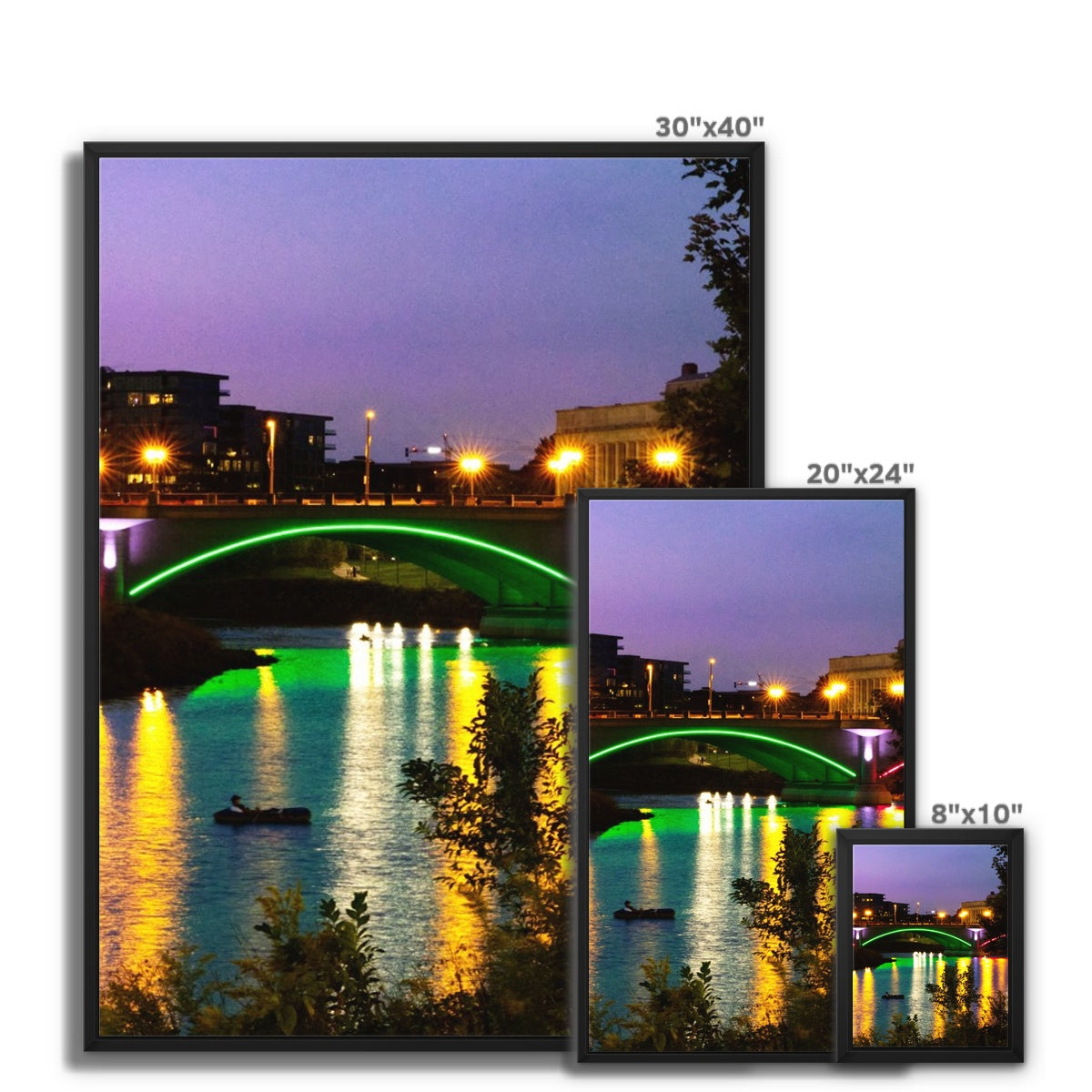 Nights of Columbus Framed Canvas