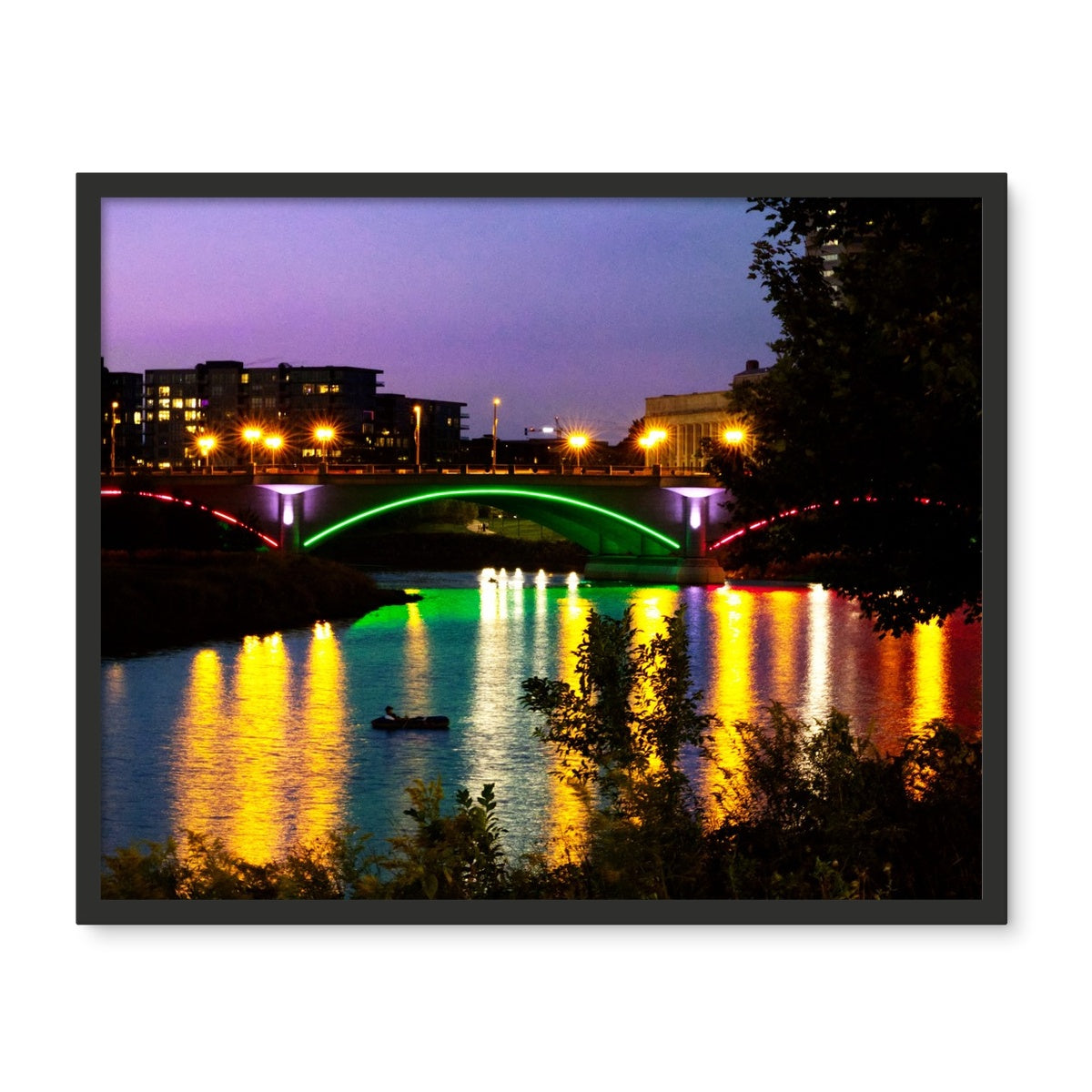 Nights of Columbus Framed Photo Tile