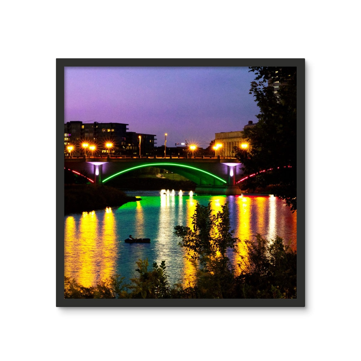 Nights of Columbus Framed Photo Tile