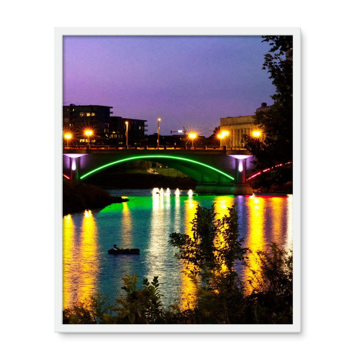 Nights of Columbus Framed Photo Tile