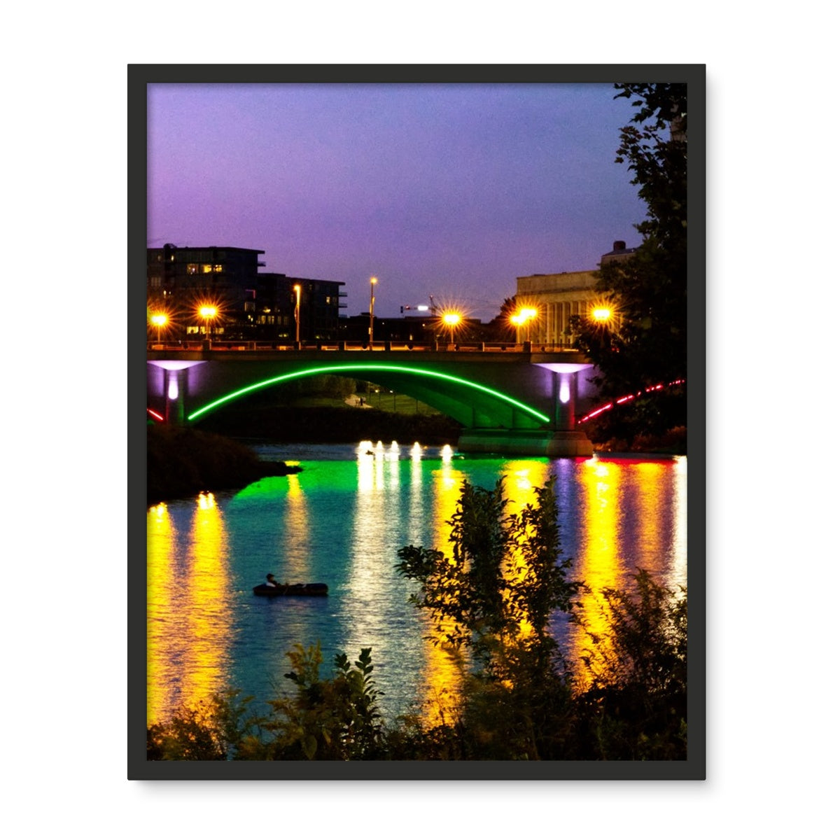 Nights of Columbus Framed Photo Tile